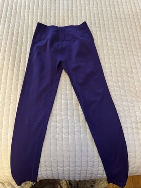 High-Waist Purple Leggings for Women